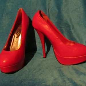 Red high heels